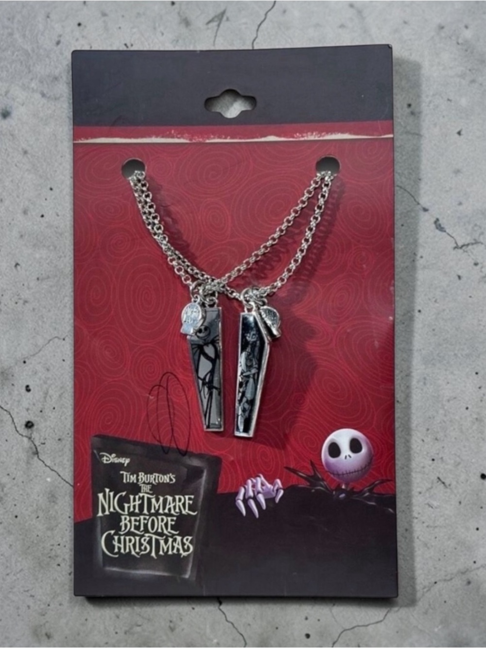 The Nightmare Before Christmas Misfit Love Best Friend Necklaces